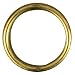 2 x 2 Inch Brass Finish Ring