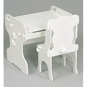 Personalized Desk and Chair Set by Ababy