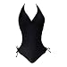 Monokini Swimsuit Black