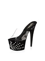 Pleaser Sandalias de tacón (Negro)