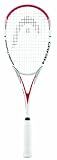 Head Metallix Typhoon Unisex Squash Racquet - White/Red