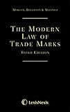 The modern law of trade marks