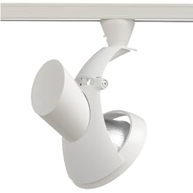 Juno Lighting T863WH Trac-Master Mamba Line Voltage PAR30 Lampholder, White by Juno
