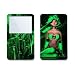 Ghost In The Pod (Green) Design Skin Decal Sticker for Apple iPod video 30GB/ 60GB/ 80GB Player