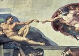 Michelangelo s Creation of Adam Mini Poster