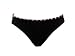 JLO Swim by Jennifer Lopez Black or Pink Ruffled Reversible Swimsuit-bottoms S