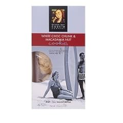 Byron Bay Baby Buttons Cookies White Choc Chunk & Macadamia Nut 125g Packung � 10 Kekse