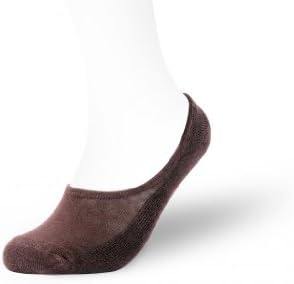 NS No-Show Socks, 3 Pack - Brown - Medium