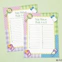 Baby Shower Game ~ 24pc Baby Names from A to Z