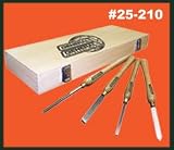 General 4 Pc Wood Turning Chisel Set