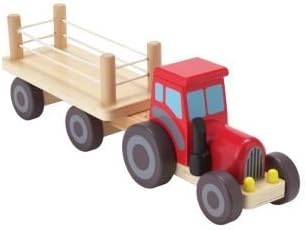 Chad Valley Wooden Tractor by Wooden Tractor