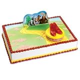 Wizard of Oz Ruby Red Slippers Birthday Cake Decorating Kit