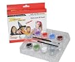 Kustom Body Art Boys Face Paint Set 8 Color Boxed Set, 3 ml, 2 Makeup Brushes