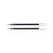 Uni-Ball Gel Impact Stick Pen Refills, Bold Point, Blue Ink, Pack of 2
