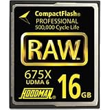 RAW 16GB 675x UDMA Compact Flash Card
