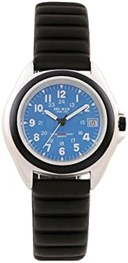 Del Mar 50261 Mens Lite Aluminum 200 M Watch - Blue Dial