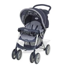 Graco Baby Classics MetroLite Stroller - Navy Gingham