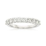 .75 ct. t.w. Diamond Wedding Ring In 14kt White Gold