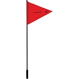 Kwik Tek F-48NJ Deluxe Water Ski Flag with Aluminum Pole NJ Only 48-Inches by Kwik Tek