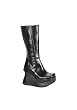 Women's Gothic Boots With 4.5 Inch Wedge Platform