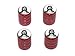 Jesus - Religious Christian - Tire Rim Wheel Valve Stem Caps - Red Sales