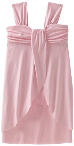 Paperdoll Girls 7-16 Tulip Bottom Sleeveless Dress, Rose, 12