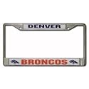Denver Broncos Chrome Frame