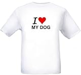 I LOVE MY DOG - Animal-series - White T-shirt