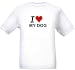 I LOVE MY DOG - Animal-series - White T-shirt