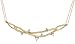 10k White or Yellow Gold Criss-Cross Rope Chain with Diamond (1/10 cttw, I-J Color, I2-I3 Clarity) image 2