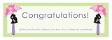 Mod Mom's Baby Shower Giant Plastic Banner