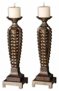 Set of 2 Uttermost Candle Holders