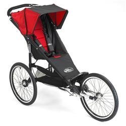 Baby Jogger Performance Single Jogger 20" - Black-Red
