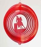 Barrel Racer 12 inch Wind Spinner