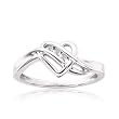 Diamond Heart Ring