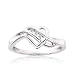 Diamond Heart Ring - Size 5