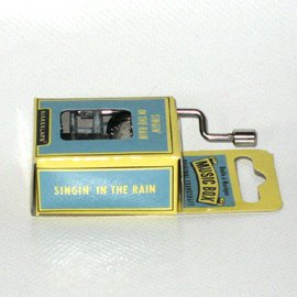 Produkt-Bild: Mini Drehorgel, Spieluhr, Musik Box, singing in the rain