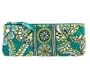 Vera Bradley Brush & Pencil Case Bag Mod Peacock