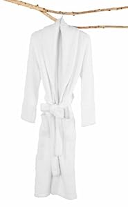 Barefoot Dreams Cozychic Adult Robe, Color: White, Size 1