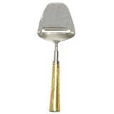 Decorative Cheese Shaver With Gold Leatherette Handle by Traders and Company