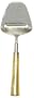 Decorative Cheese Shaver With Gold Leatherette Handle