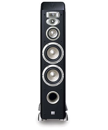 JBL L880 6-Inch 4-Way Dual Floorstanding Loudspeaker (Black)