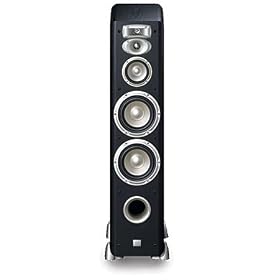 JBL L880 6-Inch 4-Way Dual Floorstanding Loudspeaker (Black)