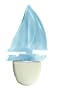 AmerTac 71074 Sailboat Night Light, White
