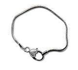 Starter Bead Bracelet with Oversized Lobster Claw Clasp W/ HEART 8.5 Inch 31Ql6MrUs2L. SL160 Starter Bead Bracelet with Oversized Lobster Claw Clasp W/ HEART 8.5 Inch