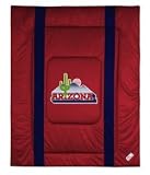 Arizona Wildcats Sideline Jersey Bed Comforter NCAA