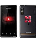 University of Nebraska N Huskers on Motorola Droid Phone Cover (Black)