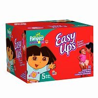 Pampers Easy Ups Training Pants for Girls, Value Pack