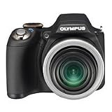 Olympus SP-590UZ 12MP Digital Camera with 26X Wide Angle Optical Dual Image Stabilized Zoom and 2.7 inch LCD