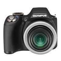 Olympus SP-590UZ 12MP Digital Camera with 26X Wide Angle Optical Dual Image Stabilized Zoom and 2.7 inch LCD